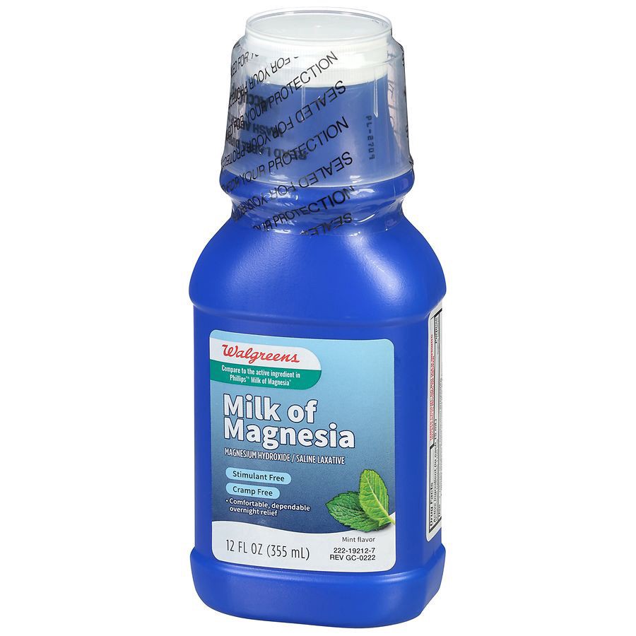 slide 2 of 5, Walgreens Milk Of Magnesia Mint, 12 fl oz