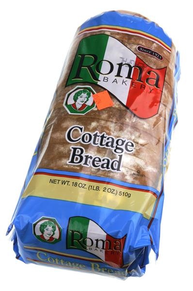 slide 1 of 1, Roma Bakery Cottage Bread, 18 oz