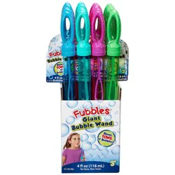 Fubbles 4 Oz Bubble Wand