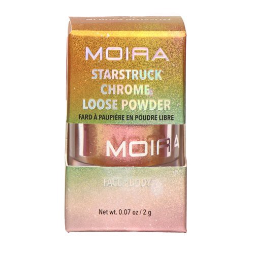 slide 1 of 1, Moira Starstruck Chrome Loose Powder - Nebula Blossom, 1 ct