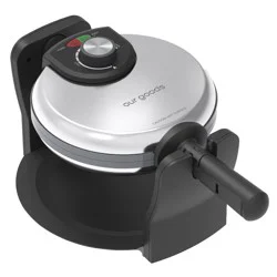 our goods Rotating Waffle Maker - Stainless Steel
