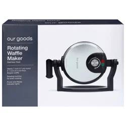 our goods Rotating Waffle Maker - Stainless Steel