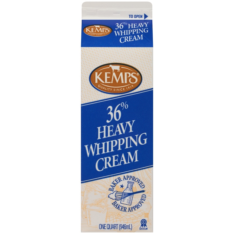 slide 1 of 8, Kemps Heavy Whipping Cream All Natural, 32 fl oz