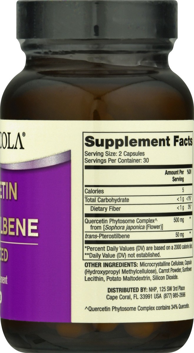 slide 13 of 13, Dr. Mercola Advanced Capsules Quercetin and Pterostilbene 60 ea, 60 ct