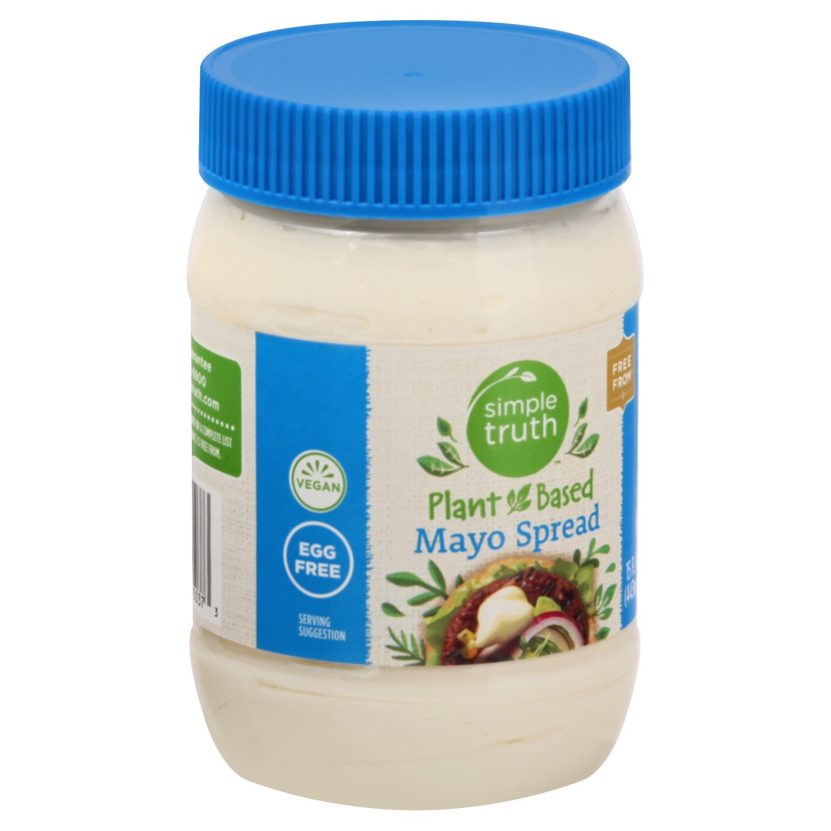 slide 2 of 9, Simple Truth Plant Based Mayo Spread 15 oz, 15 oz