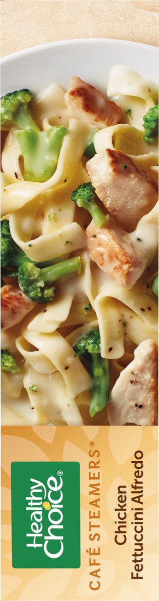 slide 9 of 14, Healthy Choice Café Steamers Chicken Fettuccini Alfredo Frozen Meal, 10 oz., 13.5 oz