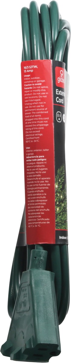 slide 2 of 10, Globe 25 Feet Extension Cord 1 ea, 1 ct