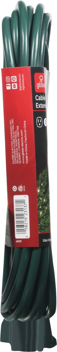 slide 4 of 10, Globe 25 Feet Extension Cord 1 ea, 1 ct