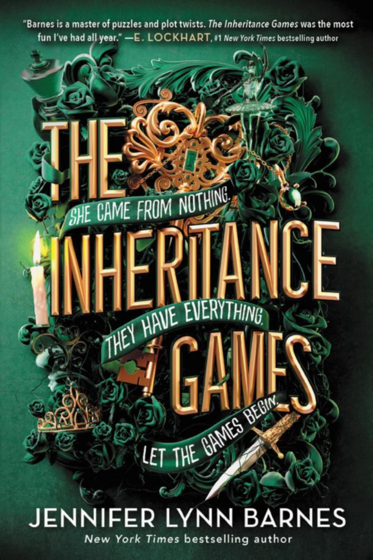 slide 1 of 1, Inheritance Games By Jennifer Lynn Barnes, 1 ct