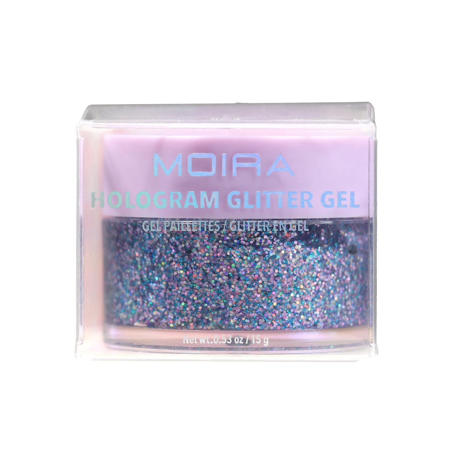 slide 1 of 1, Moira Hologram Glitter Gel - Dancing Queen, 1 ct