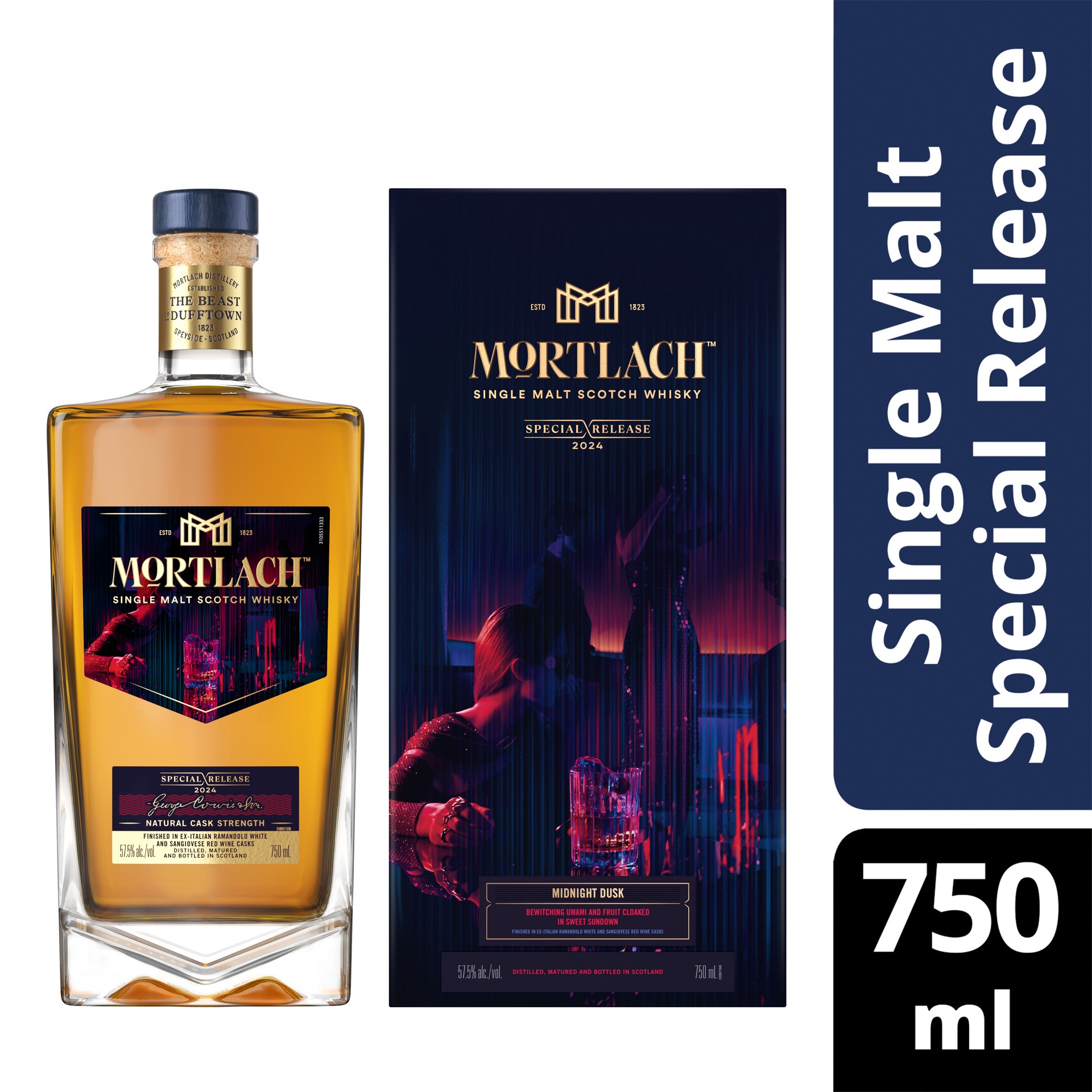 slide 7 of 7, Mortlach Malt - Midnight Dusk 2024 Special Edition, 750 ml