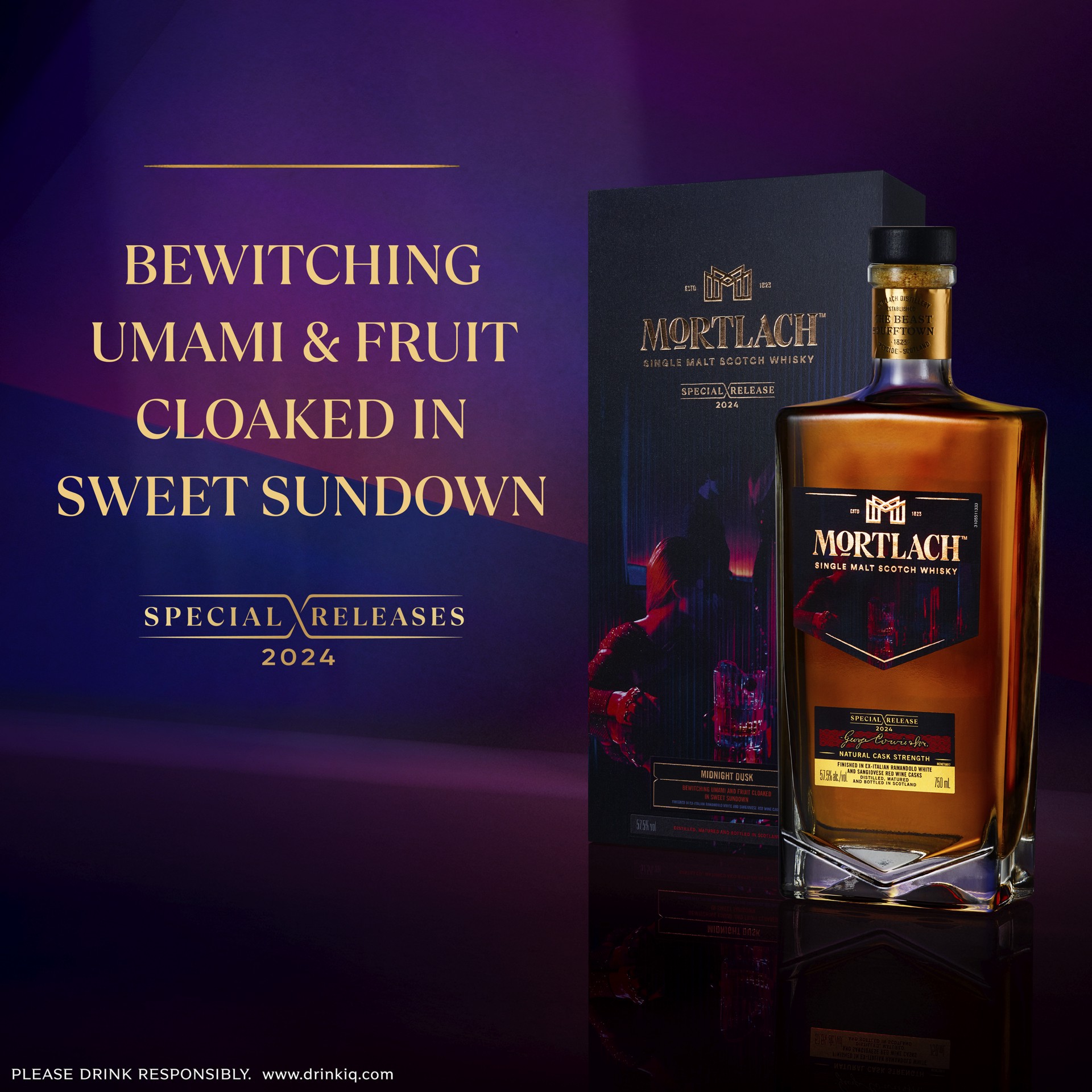 slide 5 of 7, Mortlach Malt - Midnight Dusk 2024 Special Edition, 750 ml