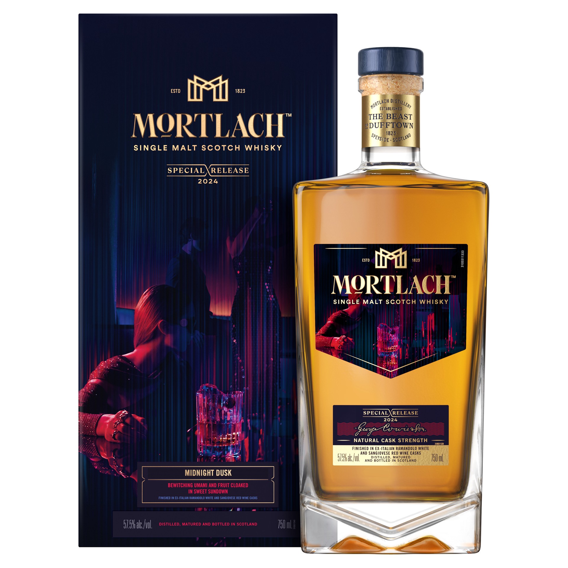 slide 4 of 7, Mortlach Malt - Midnight Dusk 2024 Special Edition, 750 ml