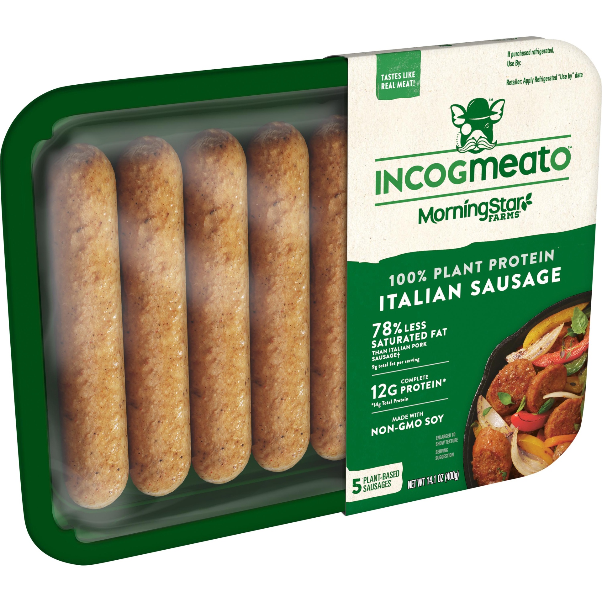 Plant based italian sausage information