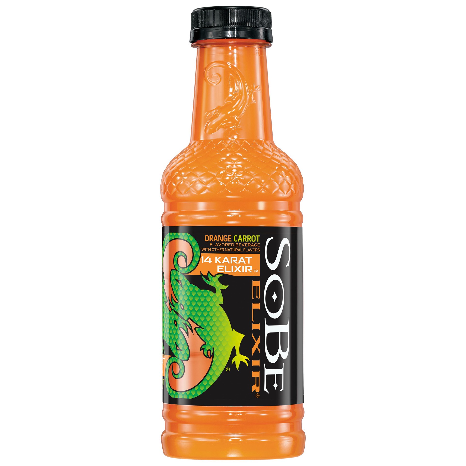 slide 1 of 4, SoBe Elixir Beverage Orange Carrot - 20 oz, 20 oz