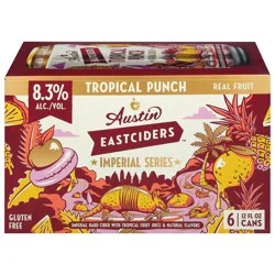 Austin Eastciders Imperial Series Tropical Punch Hard Cider - 6 x 12 fl oz