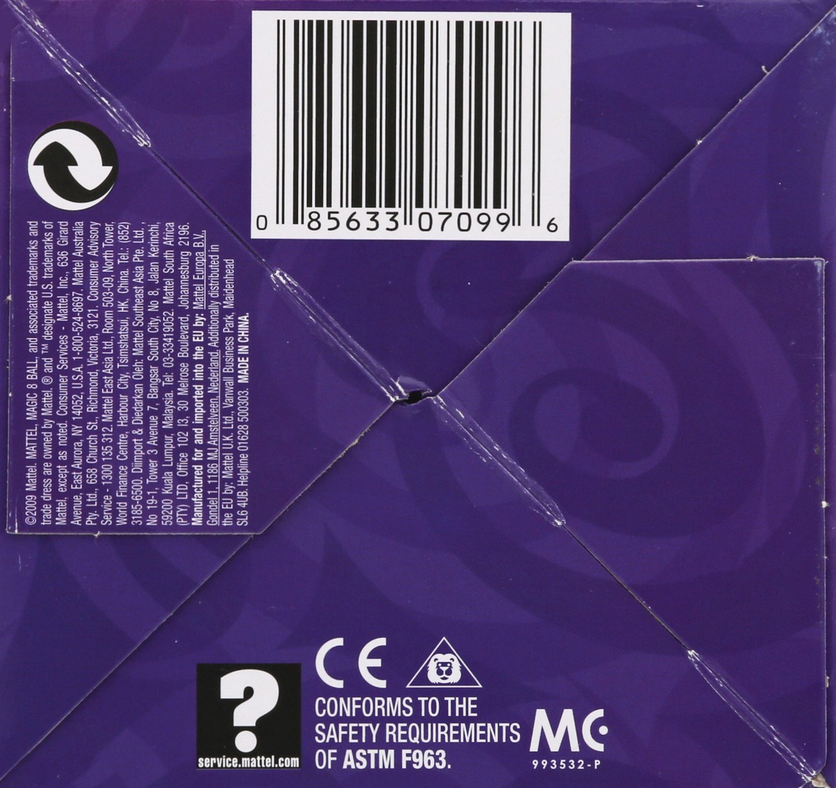 slide 7 of 9, Mattel Magic 8 Ball Game 1 ea, 1 ct