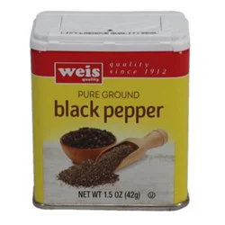 Weis Quality Wq Ground Black Pepper