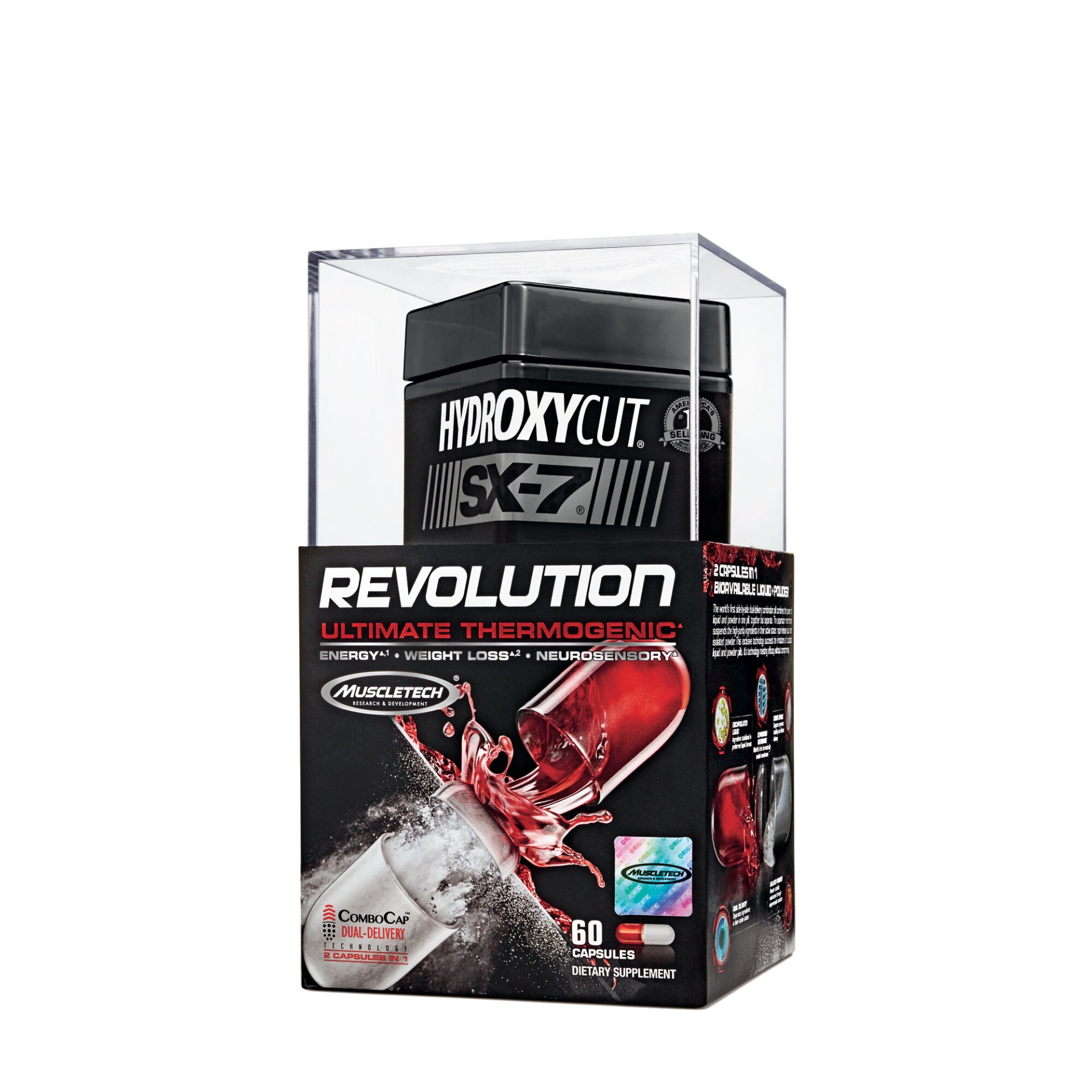 slide 1 of 1, Hydroxycut SX-7 Revolution Ultimate Thermogenic, 60 ct