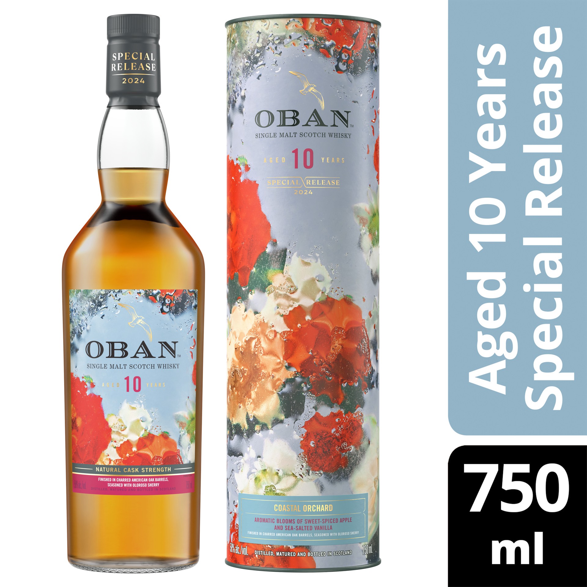 slide 3 of 7, Oban Malt - Coastal Orchard 10Yr 2024 Special Edition, 750 ml