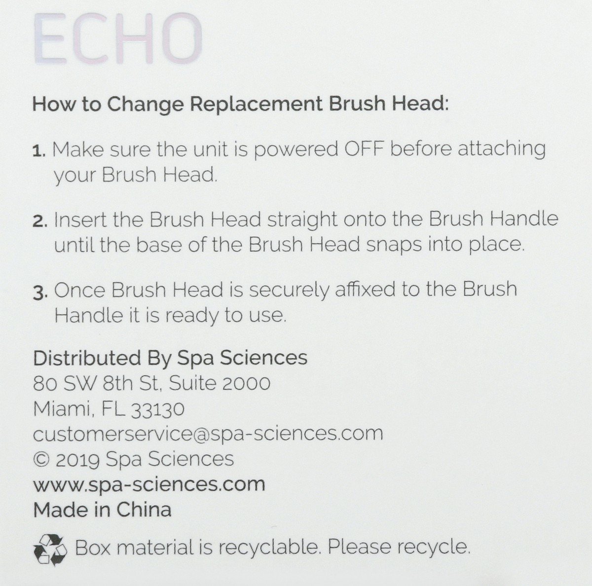 slide 3 of 6, Spa Sciences Antimicrobial Sonic Makeup Brush Head 1 ea, 1 ct