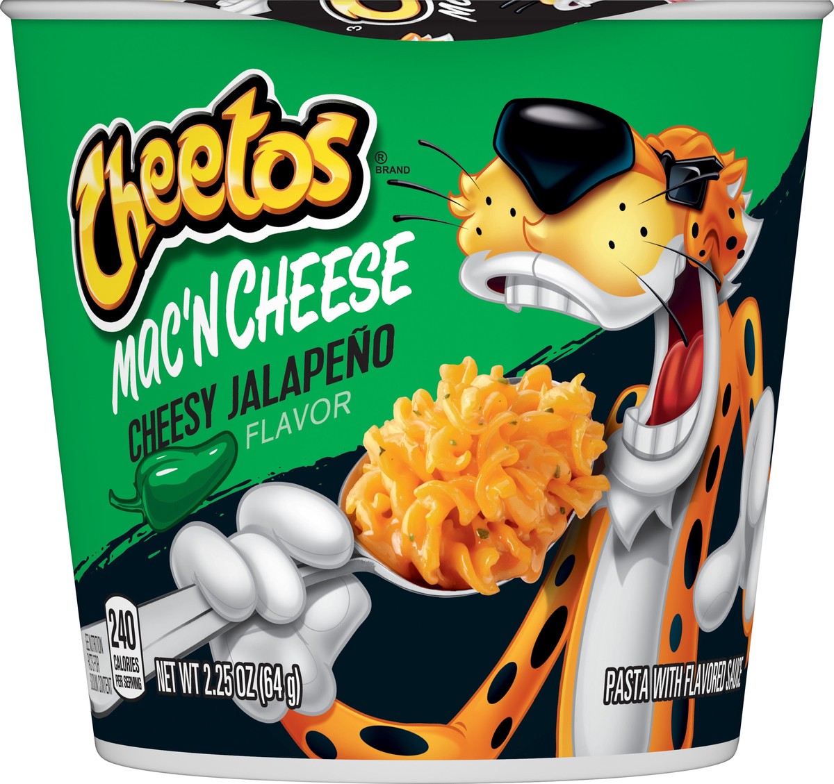 slide 8 of 9, Cheetos Mac'N Cheese Pasta With Flavored Sauce Cheesy Jalapeno Flavor 2.25 Oz, 2.25 oz