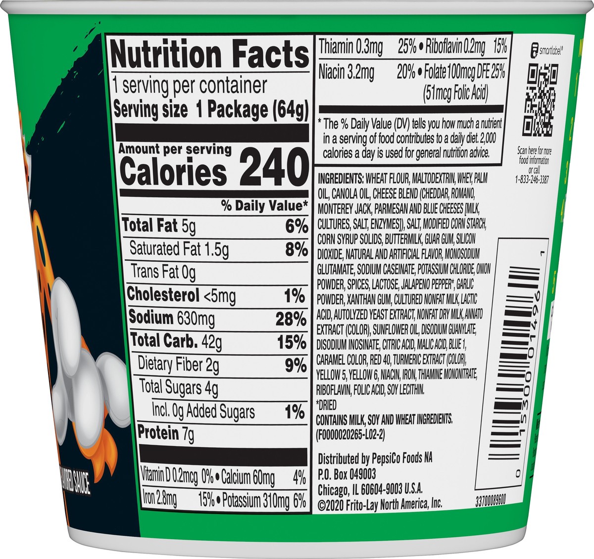 slide 5 of 9, Cheetos Mac'N Cheese Pasta With Flavored Sauce Cheesy Jalapeno Flavor 2.25 Oz, 2.25 oz
