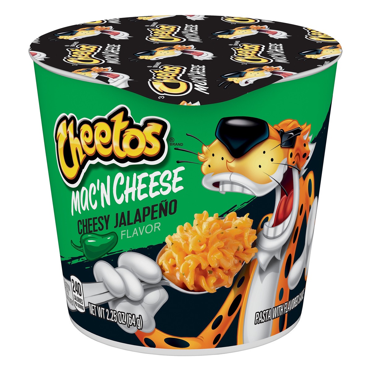 slide 2 of 9, Cheetos Mac'N Cheese Pasta With Flavored Sauce Cheesy Jalapeno Flavor 2.25 Oz, 2.25 oz