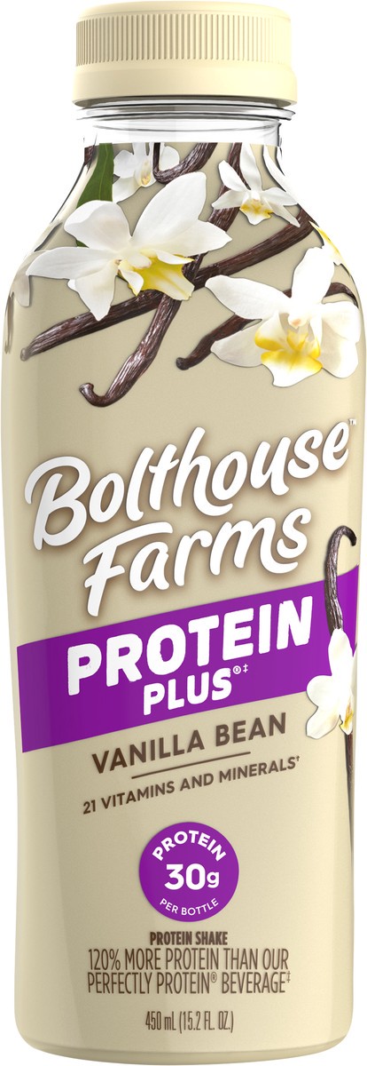 slide 6 of 9, Bolthouse Farms Protein Plus Vanilla 15.2oz, 15.2 oz