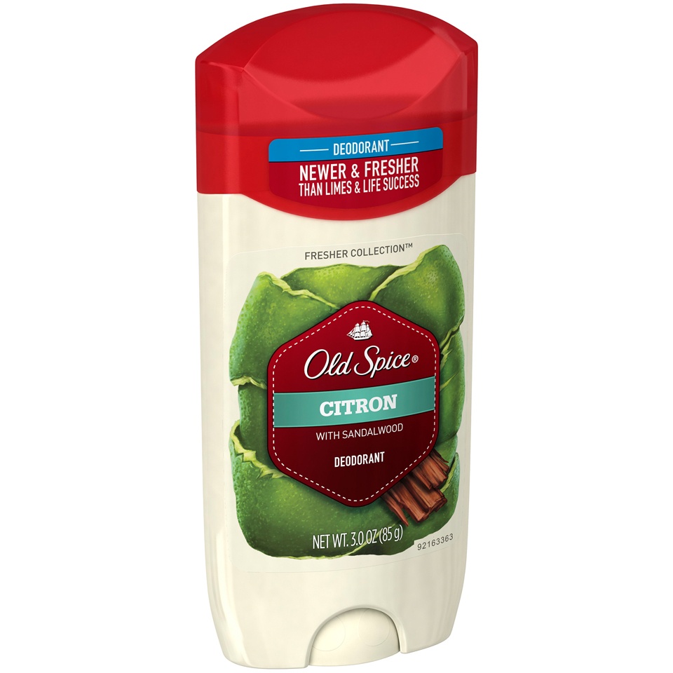 slide 1 of 1, Old Spice Fresher Collection Citron Deodorant, 3 oz