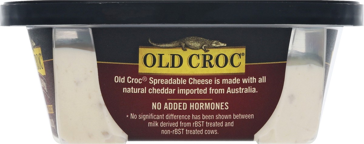 slide 11 of 12, Old Croc Bacon & Jalapeno Spreadable Cheese 8 oz, 8 oz