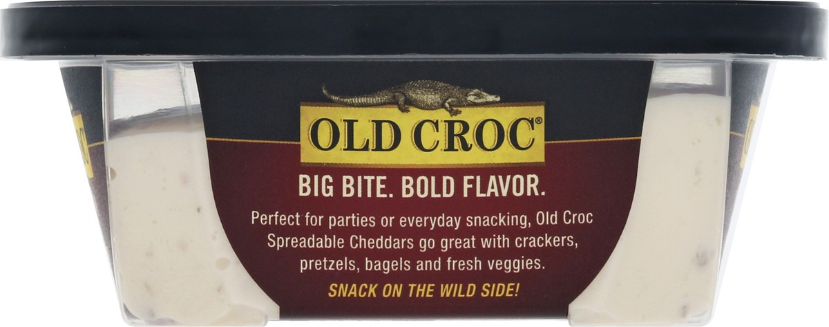 slide 3 of 12, Old Croc Bacon & Jalapeno Spreadable Cheese 8 oz, 8 oz