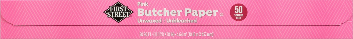 slide 1 of 11, First Street Fs Pink Butchr Ppr 18X50, 50 sq ft