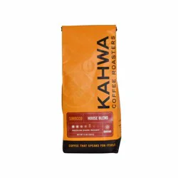 Kahwa Coffee Roasters Sirocco House Blend Medium Dark Roast 100% Whole Bean Coffee