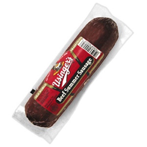 slide 1 of 1, Usinger's Beef Summer Sausage, 8 oz