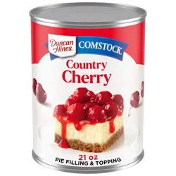 Comstock Original Country Cherry Pie Filling or Topping 21 oz