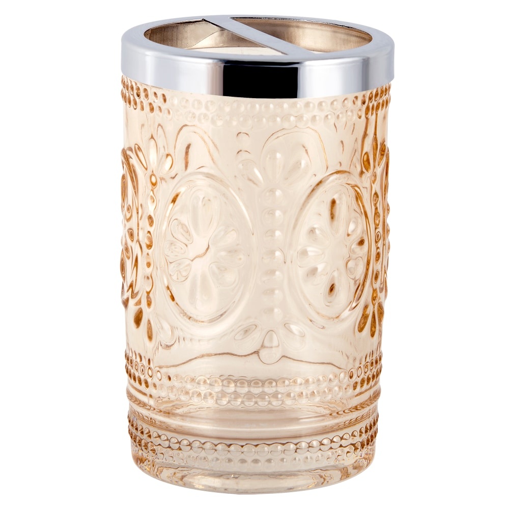 slide 1 of 1, Allure Floral Hedge Toothbrush Holder, 1 ct