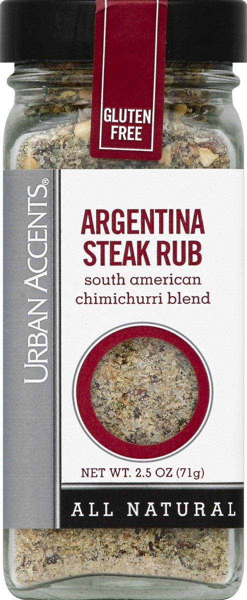 slide 1 of 3, Urban Accents Argentina Steak Rub, 2.5 oz