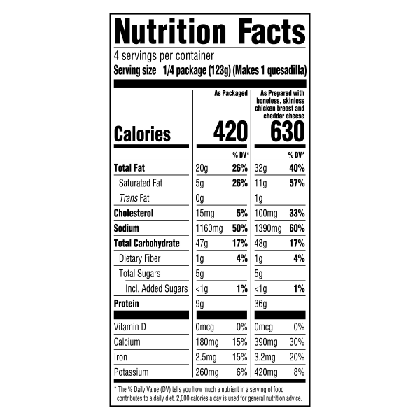 slide 8 of 9, Taco Bell Chipotle Chicken Quesadilla Cravings Kit- 17.3 oz, 17.3 oz