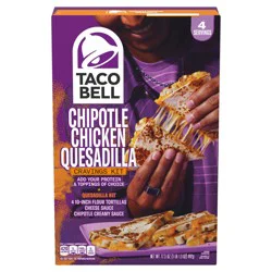 Taco Bell Chipotle Chicken Quesadilla Cravings Kit- 17.3 oz