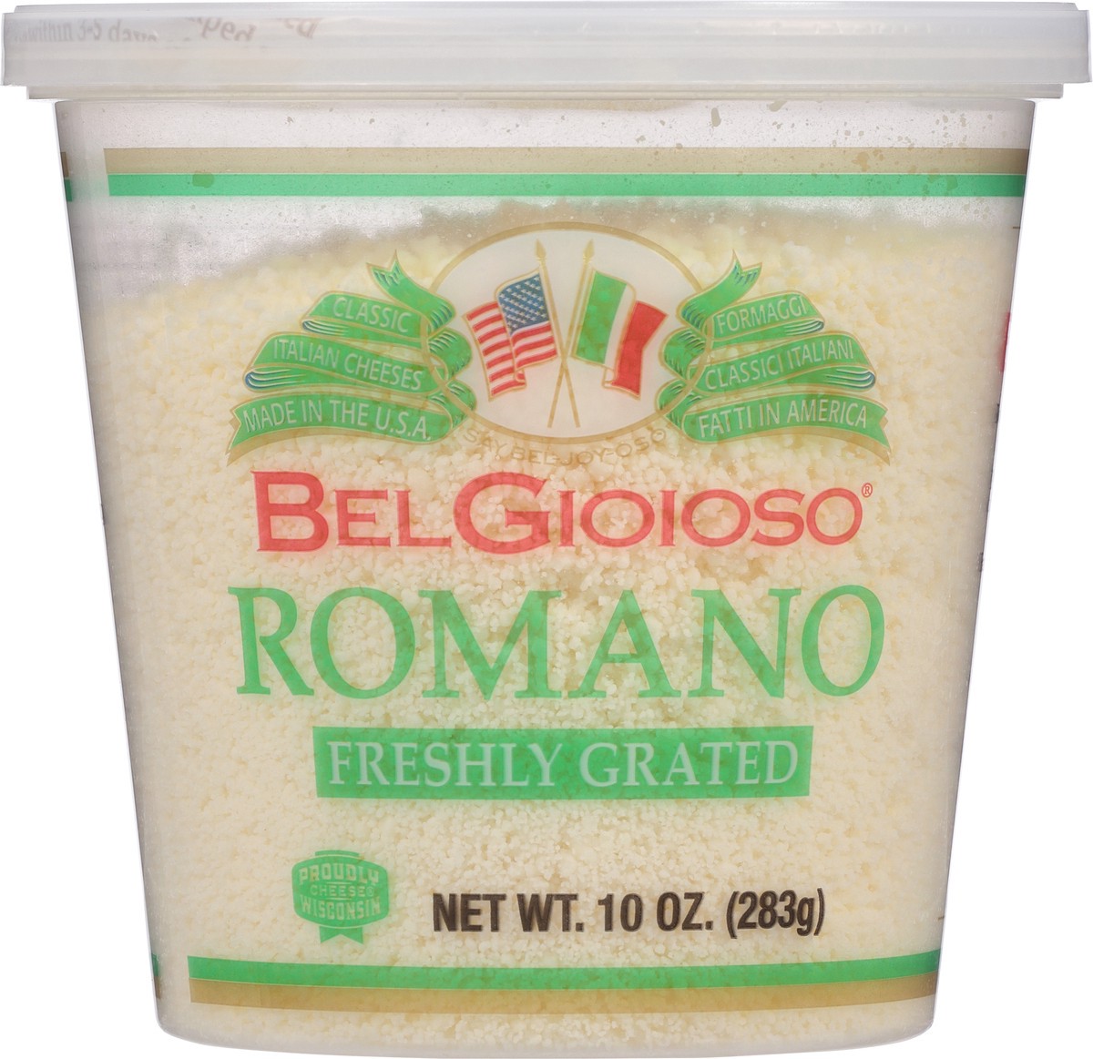 slide 3 of 13, BelGioioso Freshly Grated Romano Cheese 10 oz, 10 oz