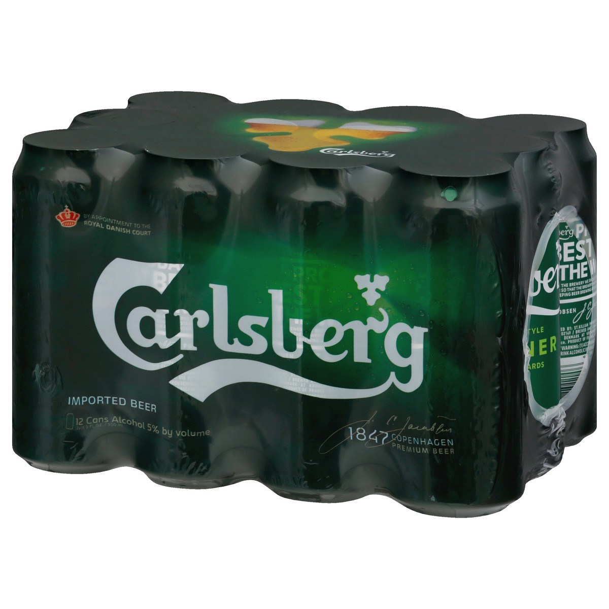 slide 6 of 8, Carlsberg Pilsner Premium Beer 12 ea, 12 ct