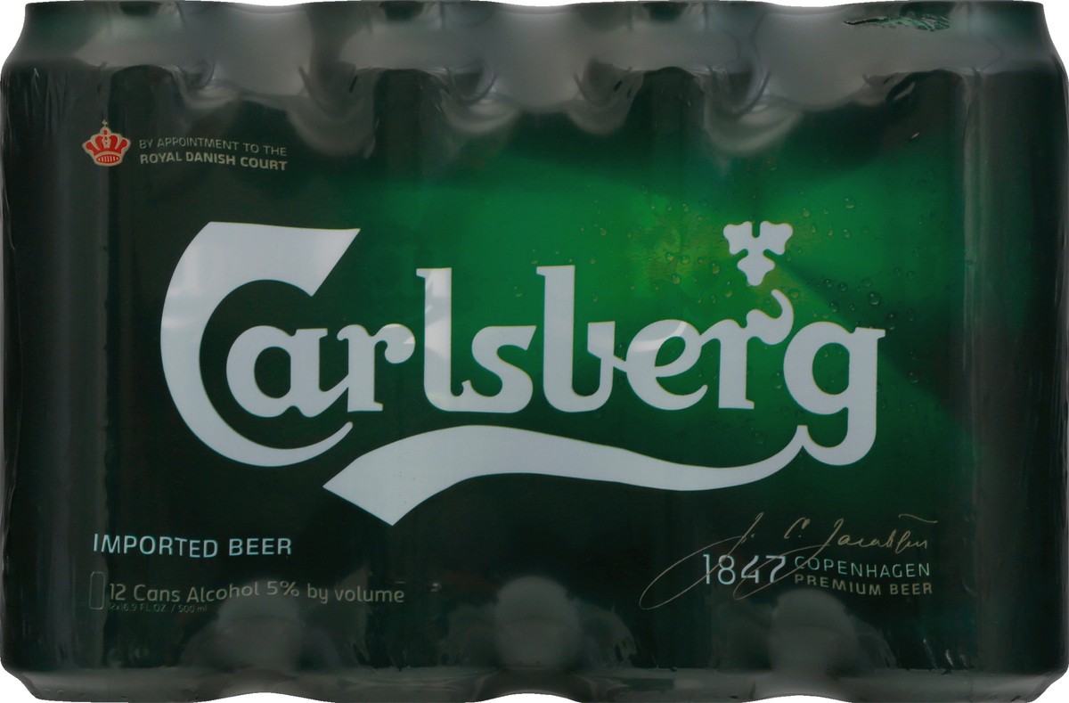 slide 3 of 8, Carlsberg Pilsner Premium Beer 12 ea, 12 ct