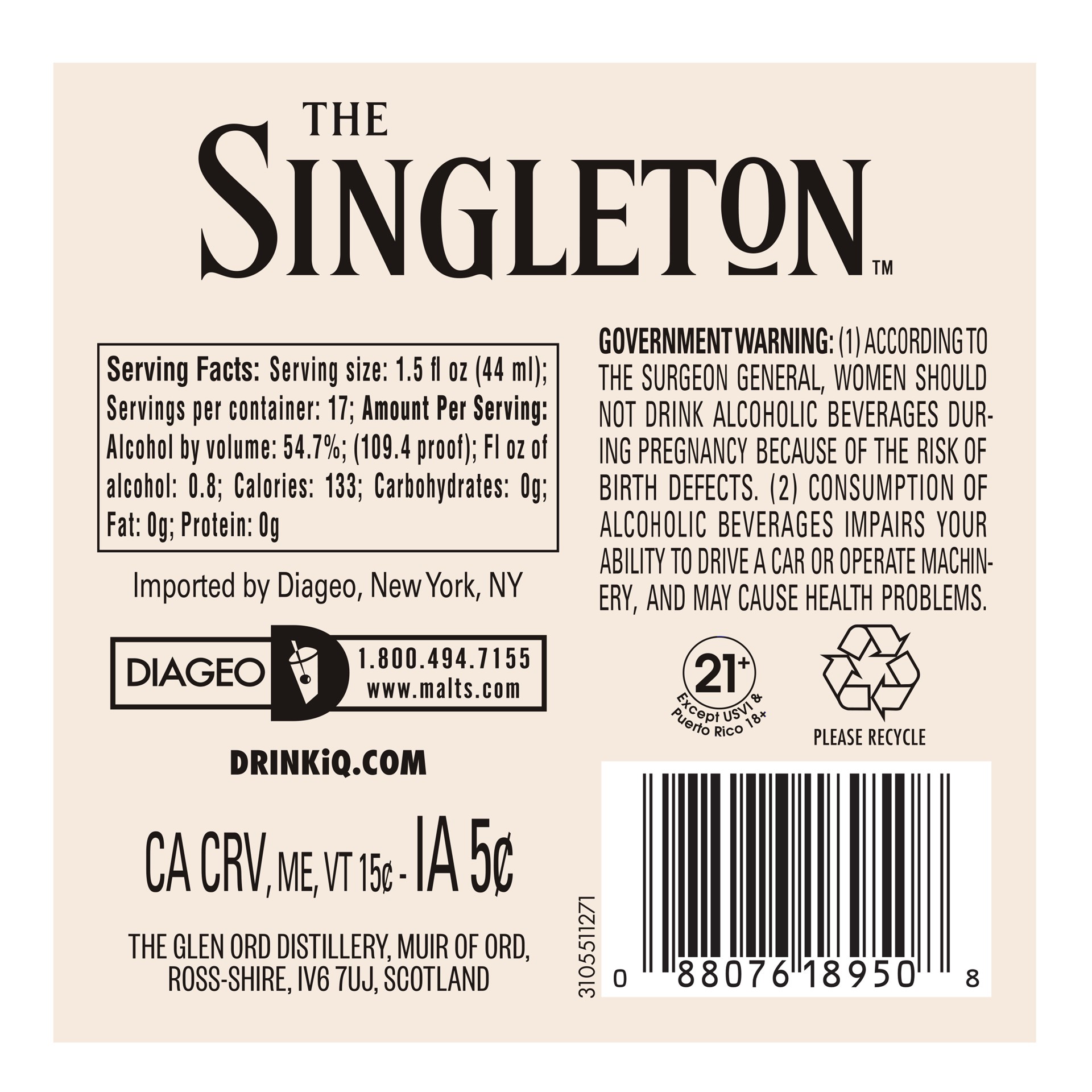 slide 3 of 7, The Singleton Of Glen Ord - Autumn Walk 14Yr S.E., 750 ml