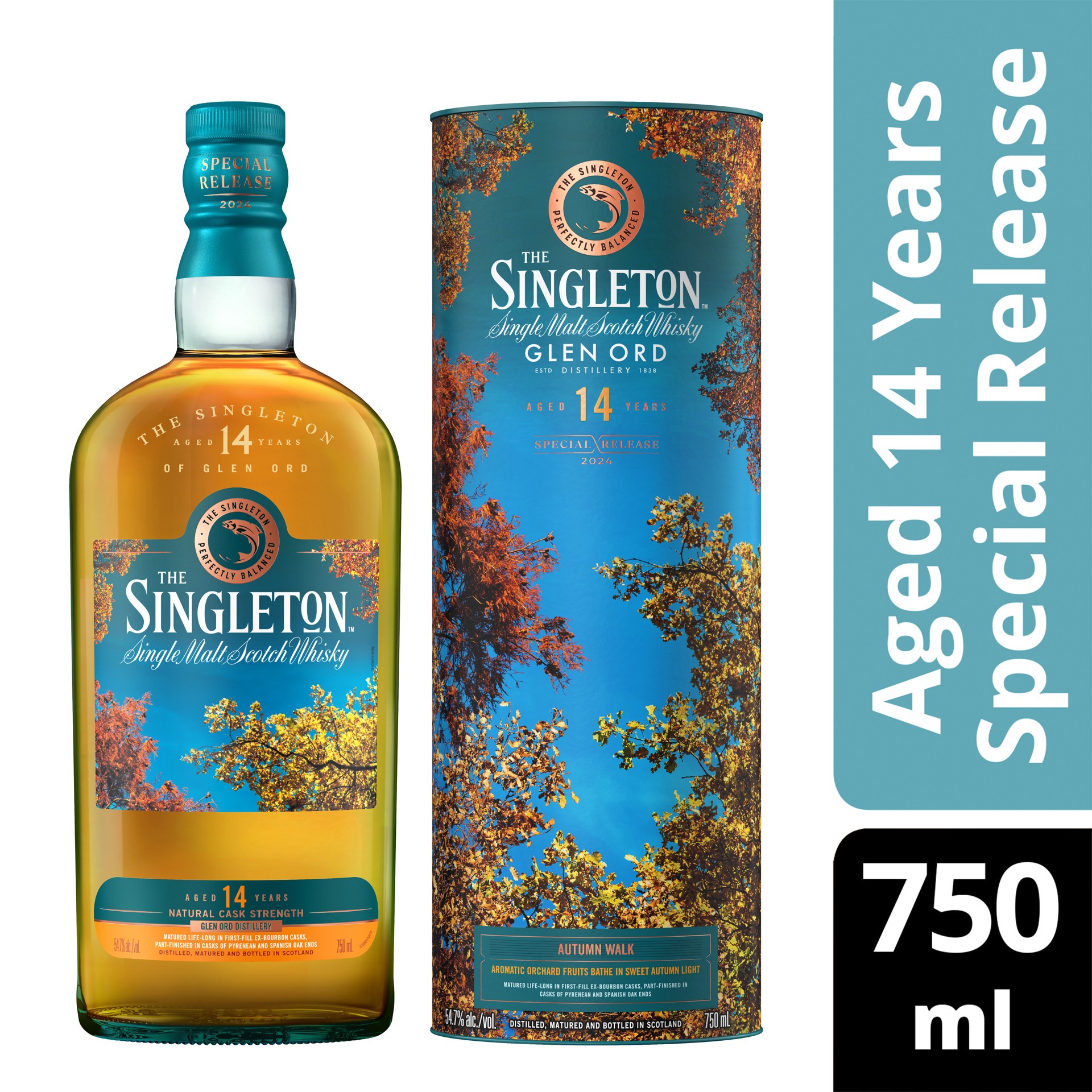 slide 5 of 7, The Singleton Of Glen Ord - Autumn Walk 14Yr S.E., 750 ml