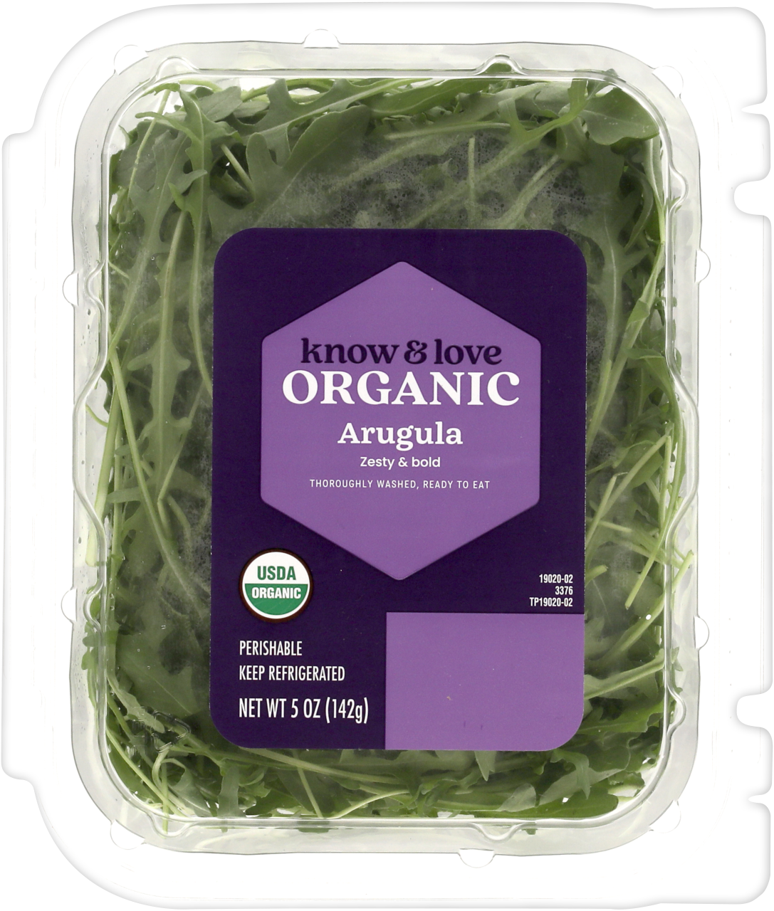 slide 1 of 1, Know & Love Organic Argula - 5 oz, 5 oz