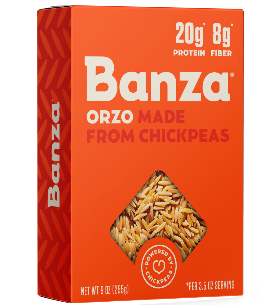 slide 2 of 2, Banaza® Orzo Pasta, 9 oz