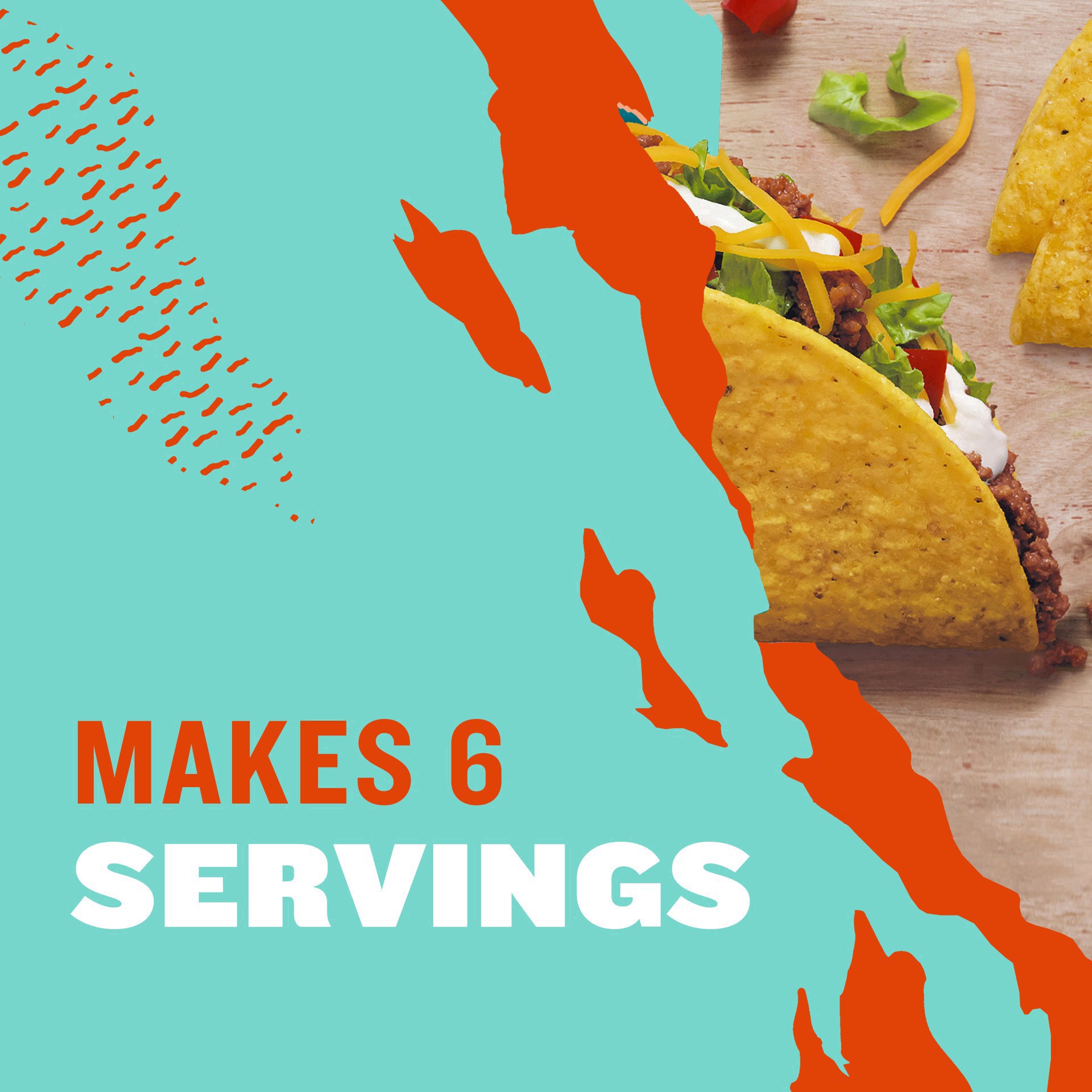 slide 50 of 91, Taco Bell Crunchy Taco Cravings Kit with 12 Crunchy Taco Shells, Taco Bell Mild Sauce & Seasoning, 8.85 oz Box, 1 ct