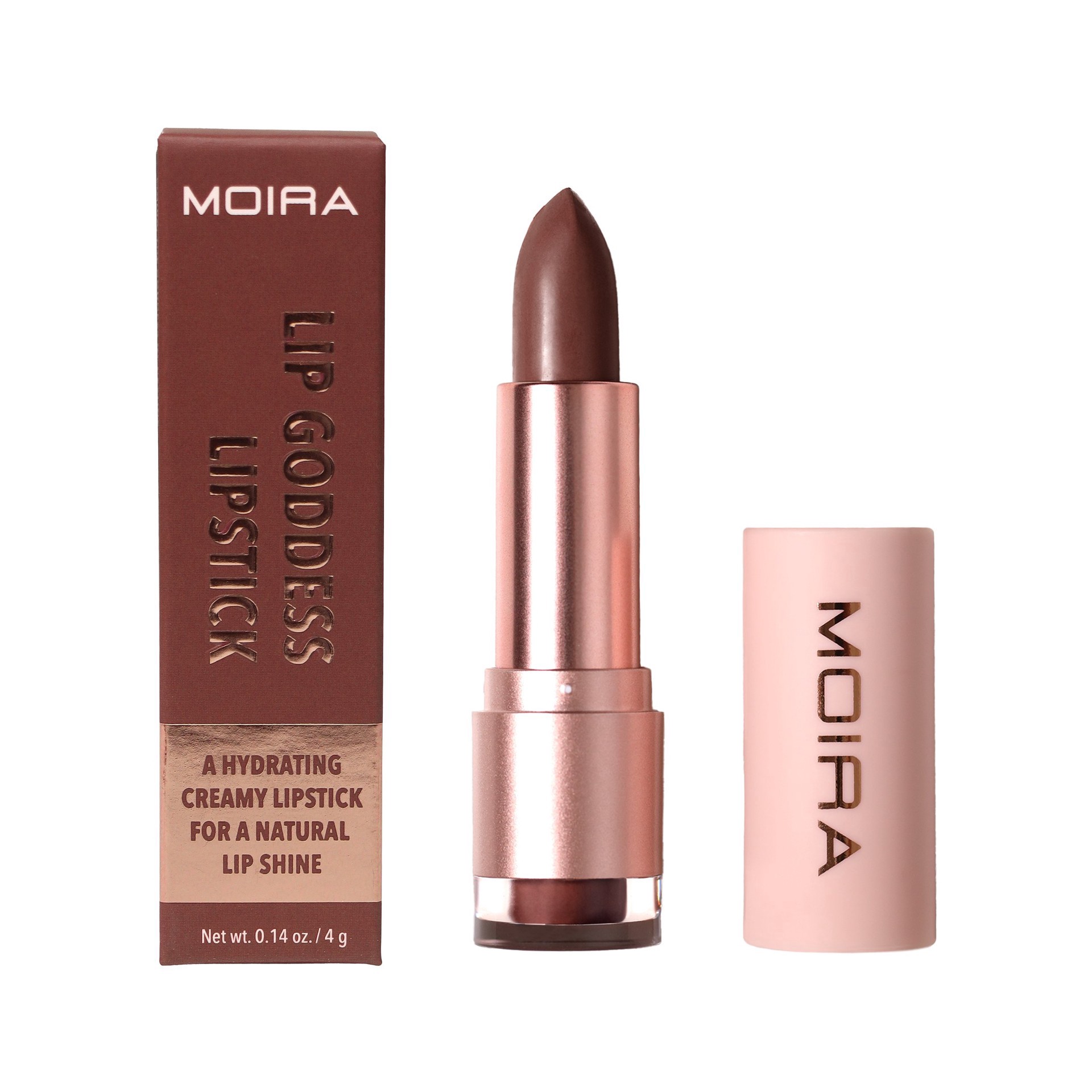 slide 1 of 1, Moira Lip Goddess Lipstick - 010 Loyal, 1 ct