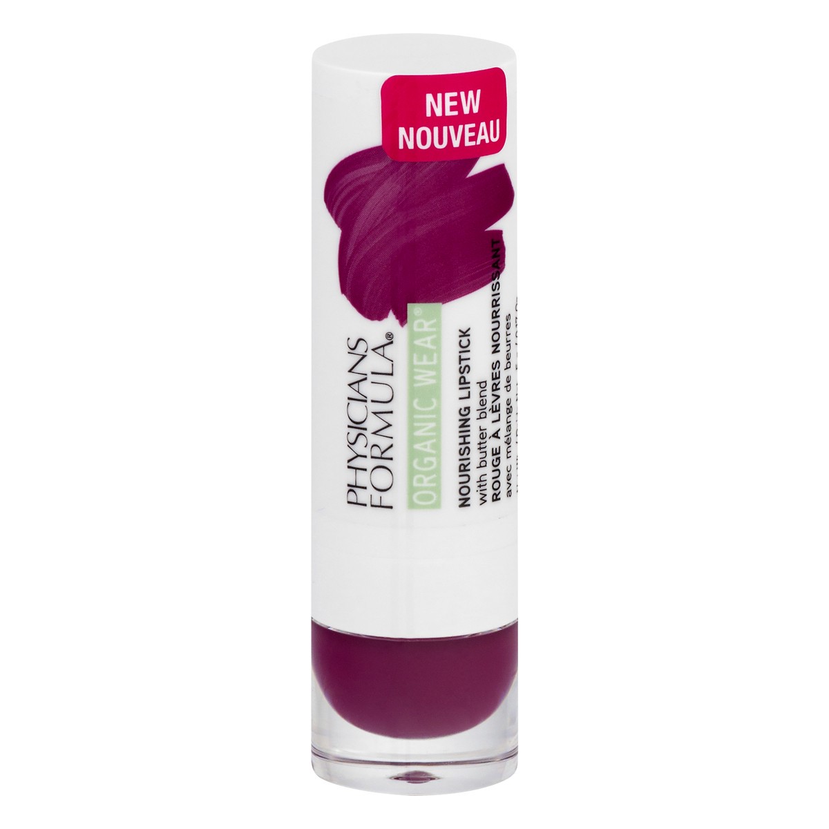 slide 8 of 11, Physicians Formula Organic Wear Nourishing Sugar Plum Lipstick 5 gr, 0.15 oz